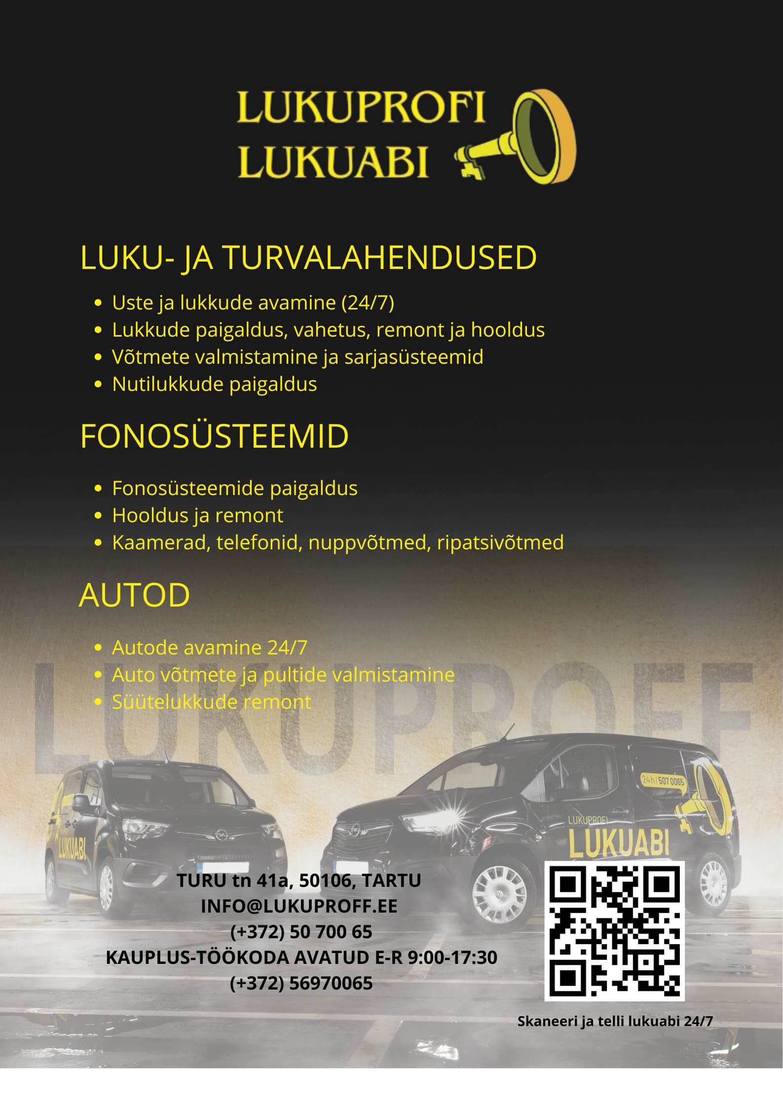 LUKU- JA TURVALAHENDUSED